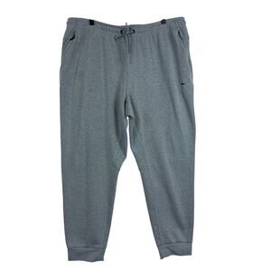 Nike Mens Dri-Fit Primary Fleece UV Jogger Pants Gray FZ0975 - XL